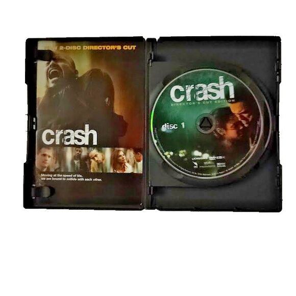 Crash-2 Disc Director's Cut Edition 2004 Movie Thriller Drama Sandra Bullock - Picture 3 of 3